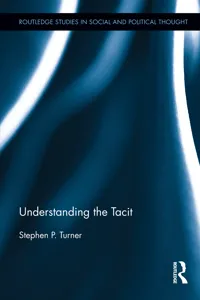 Understanding the Tacit_cover