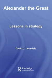 Alexander the Great: Lessons in Strategy_cover