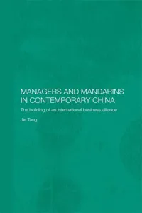 Managers and Mandarins in Contemporary China_cover