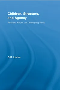 Children, Structure and Agency_cover