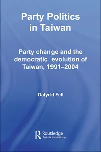 Party Politics in Taiwan_cover