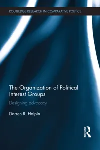 The Organization of Political Interest Groups_cover