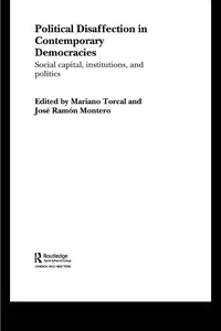 Political Disaffection in Contemporary Democracies_cover