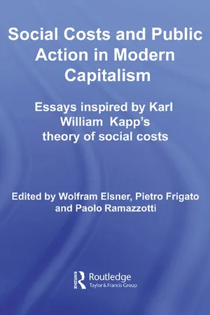 Social Costs and Public Action in Modern Capitalism