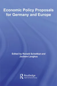 Economic Policy Proposals for Germany and Europe_cover