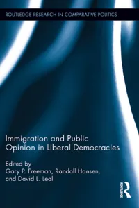 Immigration and Public Opinion in Liberal Democracies_cover