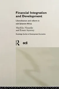 Financial Integration and Development_cover