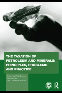 The Taxation of Petroleum and Minerals_cover