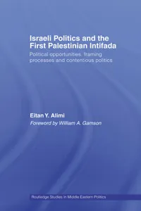Israeli Politics and the First Palestinian Intifada_cover