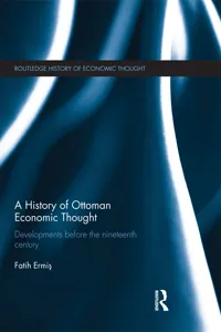 A History of Ottoman Economic Thought_cover