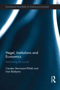 Hegel, Institutions and Economics_cover