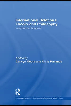 International Relations Theory and Philosophy