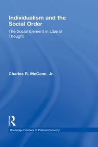 Individualism and the Social Order_cover