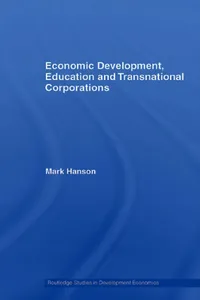 Economic Development, Education and Transnational Corporations_cover