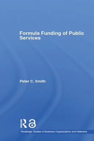 Formula Funding of Public Services