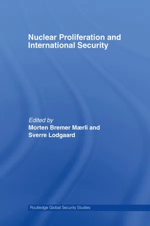 Nuclear Proliferation and International Security