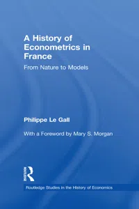A History of Econometrics in France_cover
