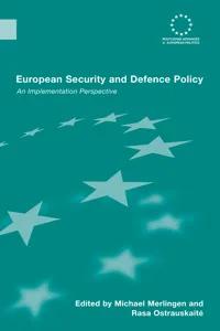 European Security and Defence Policy_cover