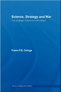 Science, Strategy and War_cover