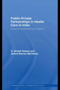 Public-Private Partnerships in Health Care in India_cover