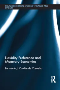 Liquidity Preference and Monetary Economies_cover