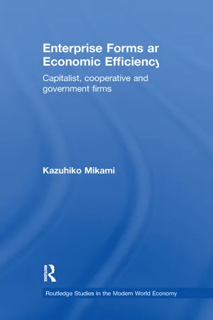 Enterprise Forms and Economic Efficiency