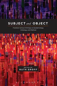 Subject and Object_cover