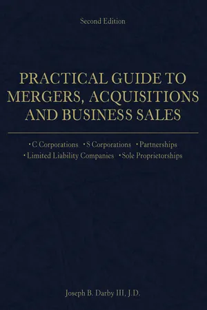 Book cover image for: Practical Guide to Mergers, Acquisitions and Business Sales, 2nd Edition