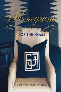 Monograms for the Home_cover