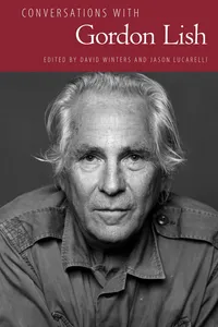 Conversations with Gordon Lish_cover