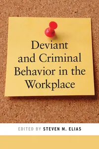 Deviant and Criminal Behavior in the Workplace_cover