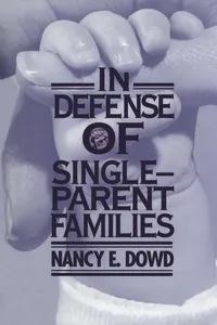 In Defense of Single-Parent Families_cover