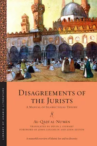 Disagreements of the Jurists_cover