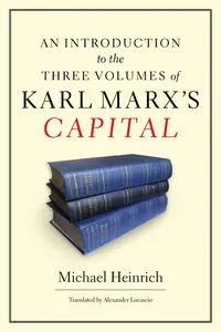 An Introduction to the Three Volumes of Karl Marx's Capital_cover