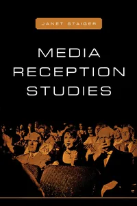 Media Reception Studies_cover