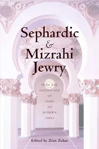 Sephardic and Mizrahi Jewry_cover