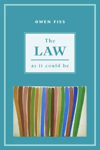 The Law as it Could Be_cover