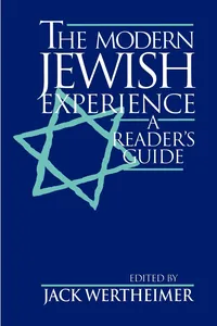 The Modern Jewish Experience_cover