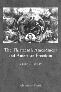 The Thirteenth Amendment and American Freedom_cover