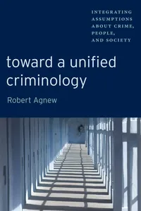 Toward a Unified Criminology_cover