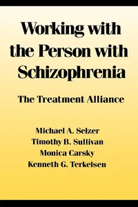 Working With the Person With Schizophrenia_cover