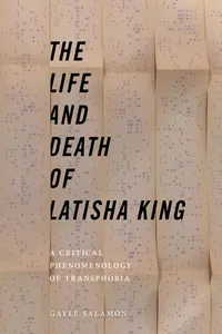 The Life and Death of Latisha King_cover