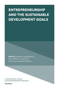 Entrepreneurship and the Sustainable Development Goals_cover