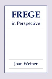 Frege in Perspective_cover