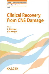 Clinical Recovery from CNS Damage_cover