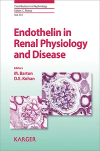 Endothelin in Renal Physiology and Disease_cover