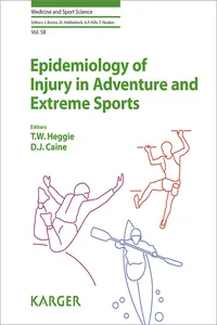 Epidemiology of Injury in Adventure and Extreme Sports_cover