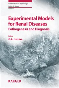 Experimental Models for Renal Diseases_cover