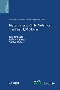 Maternal and Child Nutrition: The First 1, 000 Days_cover