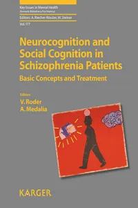 Neurocognition and Social Cognition in Schizophrenia Patients_cover